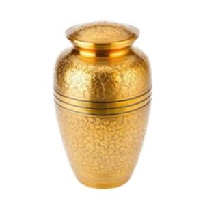Banbury Cremation Ashes Urn Adult 10-Inch Brass